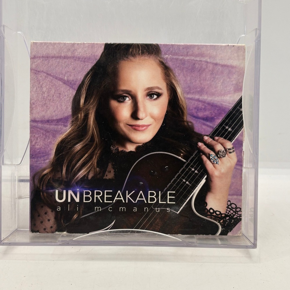 Ali McManus Unbreakable EP CD 2017 Pop Rock Produced by Jack Douglas DDP-AKM001